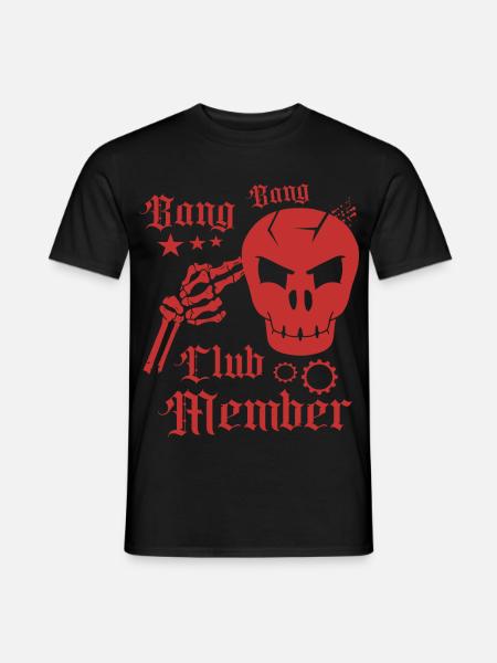 Membro bang Bang Club - T-shirt uomo - nero
