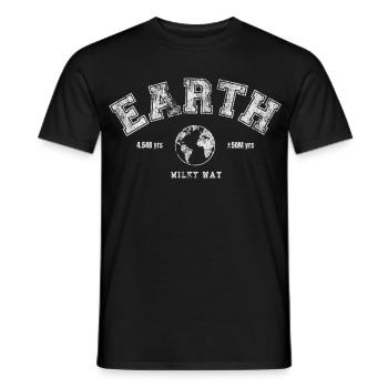 Earth Day - Männer T-Shirt - Schwarz - Vorne - AI Model Male 178 light (178cm)