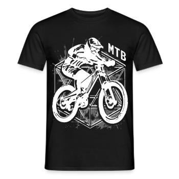 VTT - VTT - VTT - Descente - T-shirt homme - noir - Devant - AI Model Male 178 light (178cm)