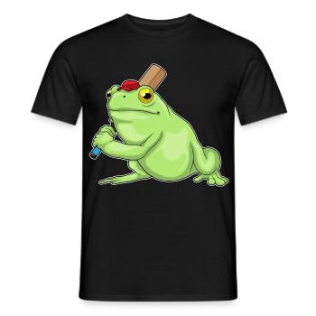 Grenouille Grillon Chauve-souris de cricket - T-shirt homme - noir - Devant - AI Model Male 178 light (178cm)