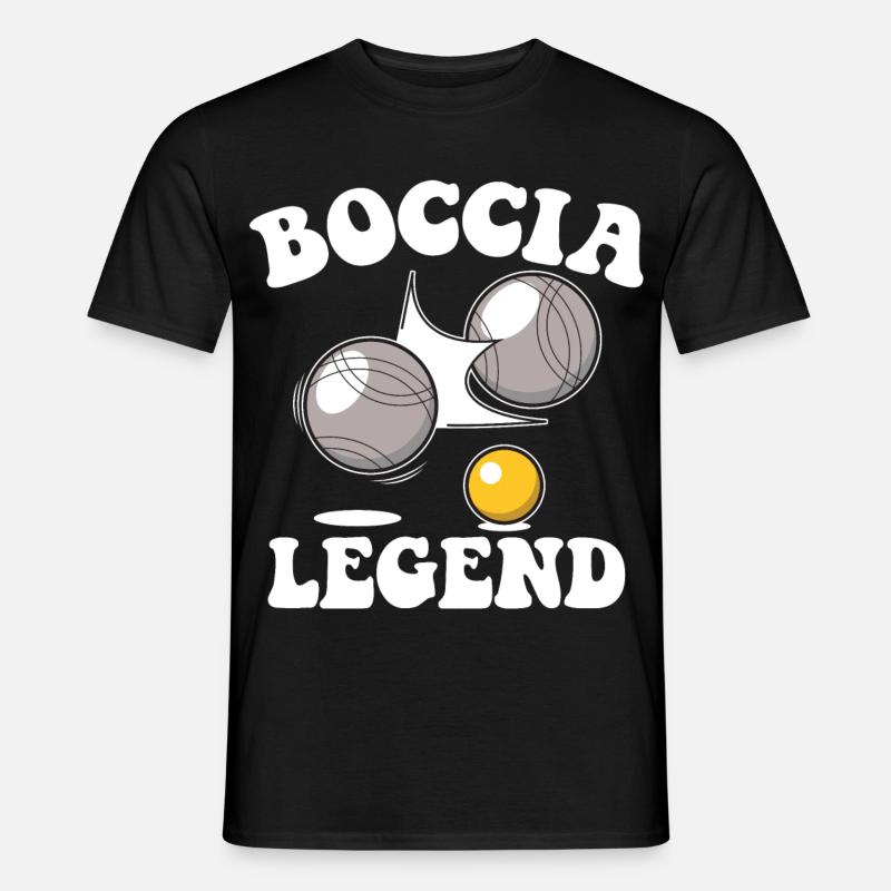 Boccia giocatore Boccia e accessori Boccia - T-shirt uomo - nero
