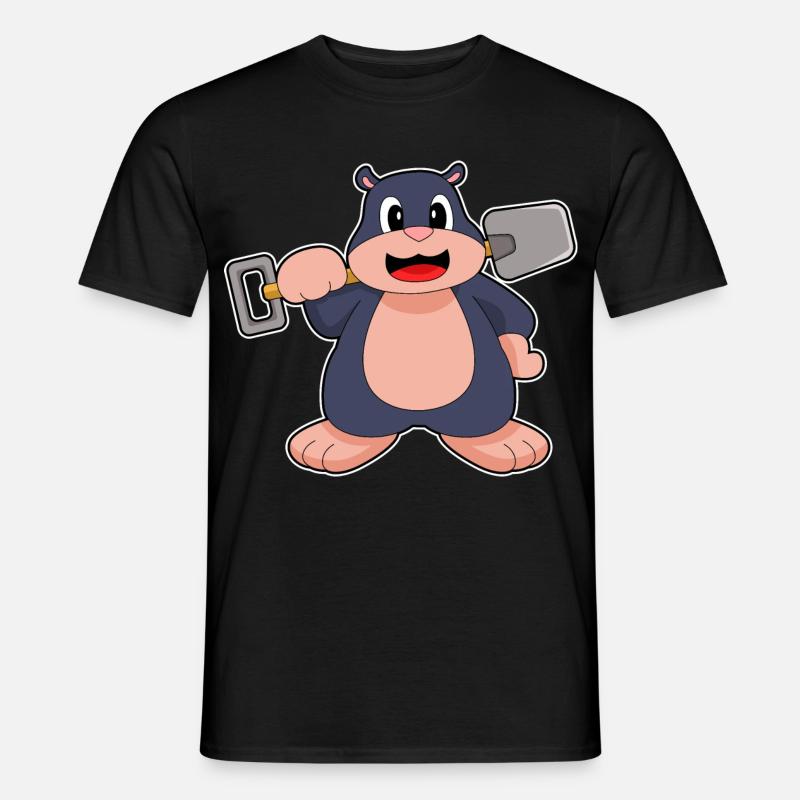 Mole Shovel - Men's T-Shirt - black