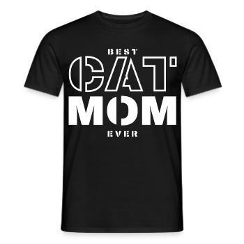 Best Gat Ever Typography Tee - T-shirt homme - noir - Devant - AI Model Male 178 light (178cm)