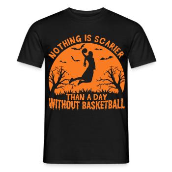 Citation d’un joueur de basket-ball - T-shirt homme - noir - Devant - AI Model Male 178 light (178cm)
