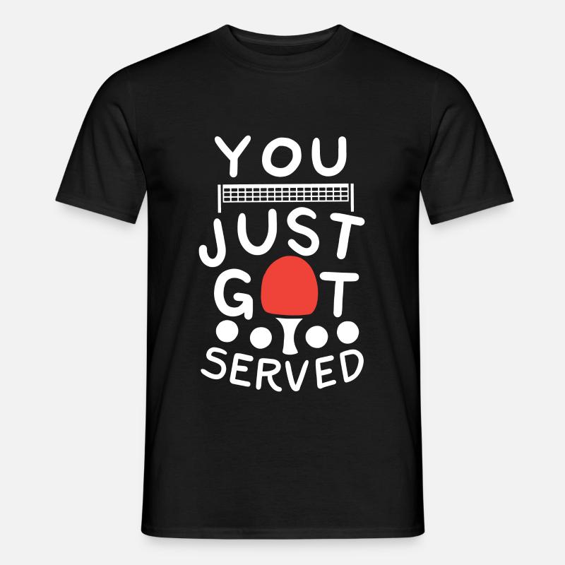You Just Got Served - Männer T-Shirt - Schwarz
