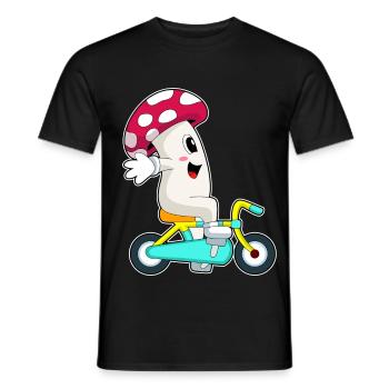 Pilz Bicycle - Men's T-Shirt - black - Front - AI Model Male 178 light (178cm)
