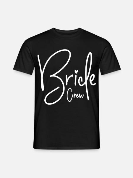 Bride Crew - Men's T-Shirt - black
