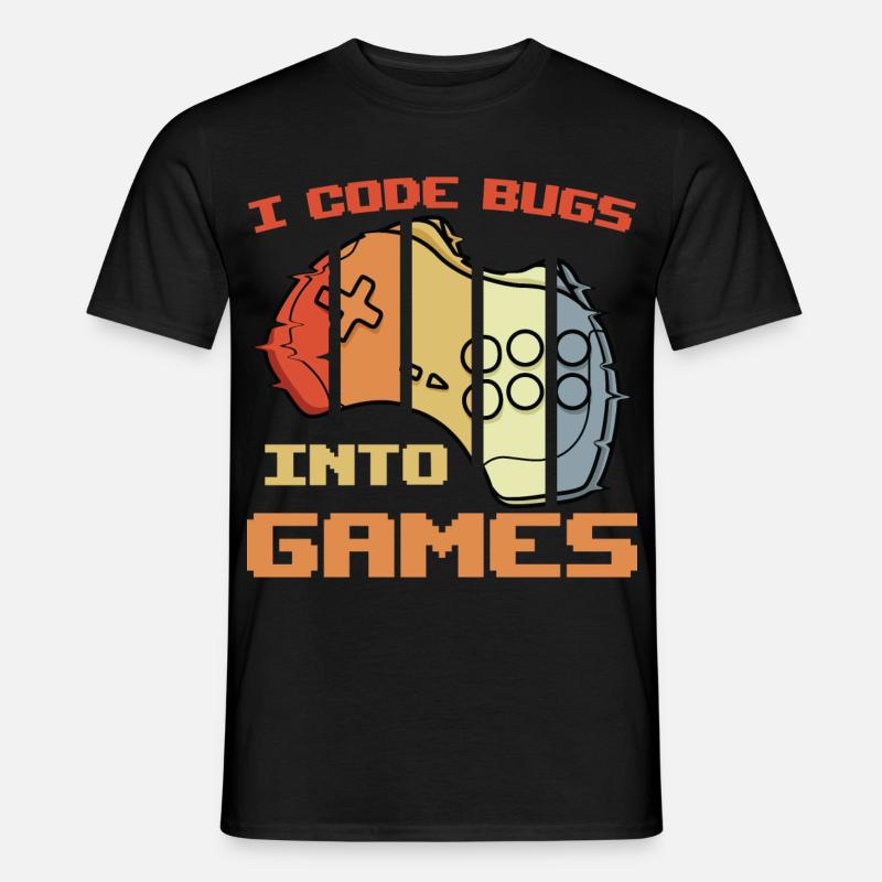 Spieleprogrammierer Witz - Männer T-Shirt - Schwarz