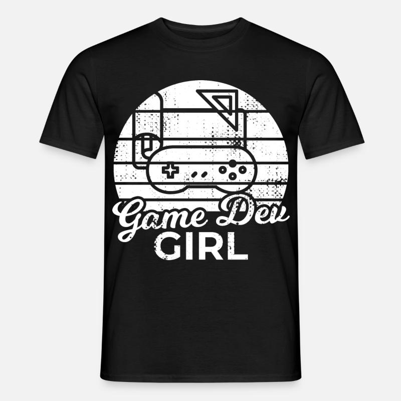 Game Dev Girl - Männer T-Shirt - Schwarz