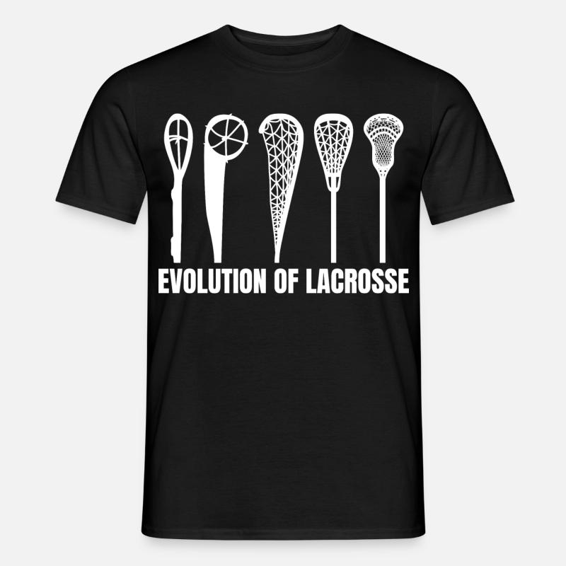 Lacrosse Entwicklung - Männer T-Shirt - Schwarz