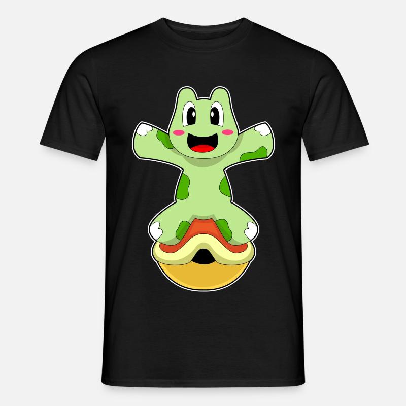 Turtle without shell - Men's T-Shirt - black