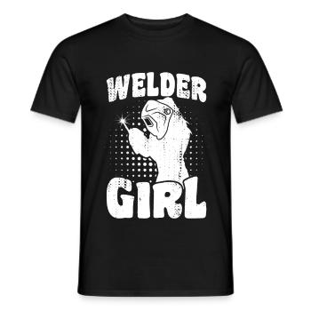 Soudeur - T-shirt homme - noir - Devant - AI Model Male 178 light (178cm)
