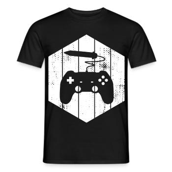2D Artist - Männer T-Shirt - Schwarz - Vorne - AI Model Male 178 light (178cm)