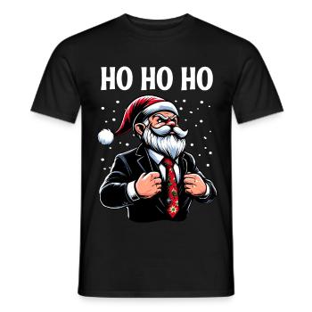 Chef Imp Ho Ho Ho Ho - Men's T-Shirt - black - Front - AI Model Male 178 light (178cm)