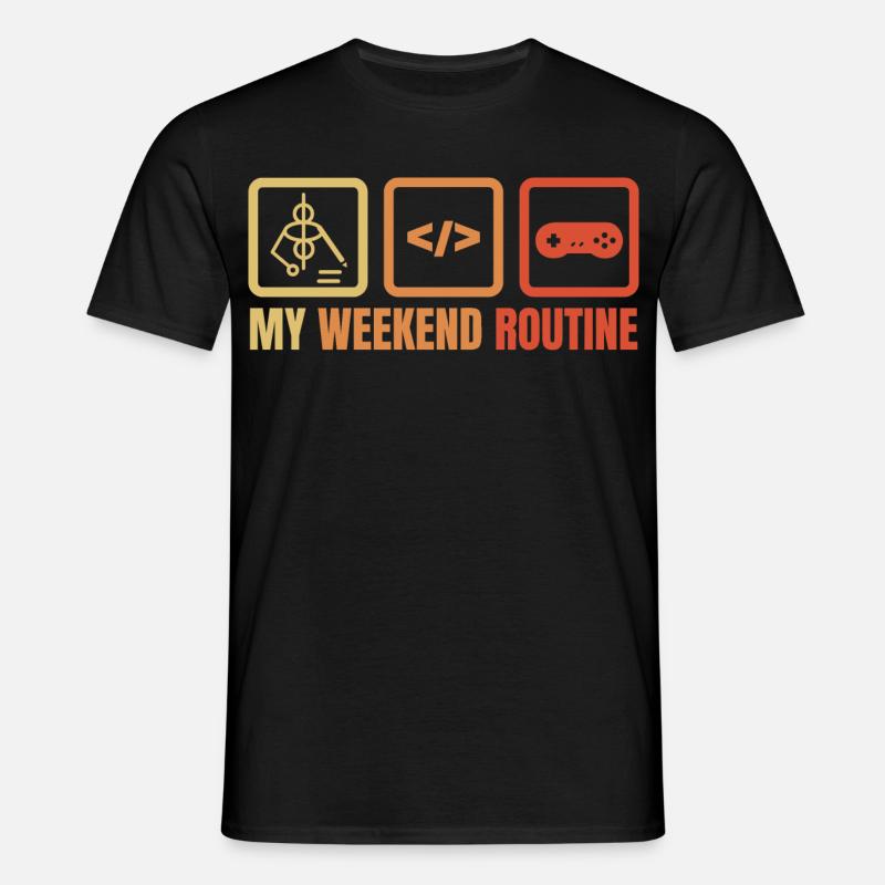 Game Dev Weekend - Men's T-Shirt - black