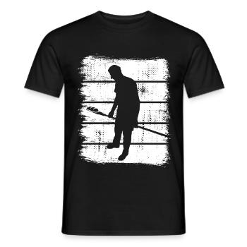 Baker - Men's T-Shirt - black - Front - AI Model Male 178 light (178cm)