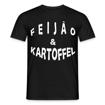 Deutsch-Brasilianer Kartoffel Brasilianer Geschenk - Männer T-Shirt - Schwarz - Vorne - AI Model Male 178 light (178cm)