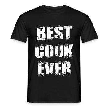 Bester Koch aller Zeiten - Männer T-Shirt - Schwarz - Vorne - AI Model Male 178 light (178cm)