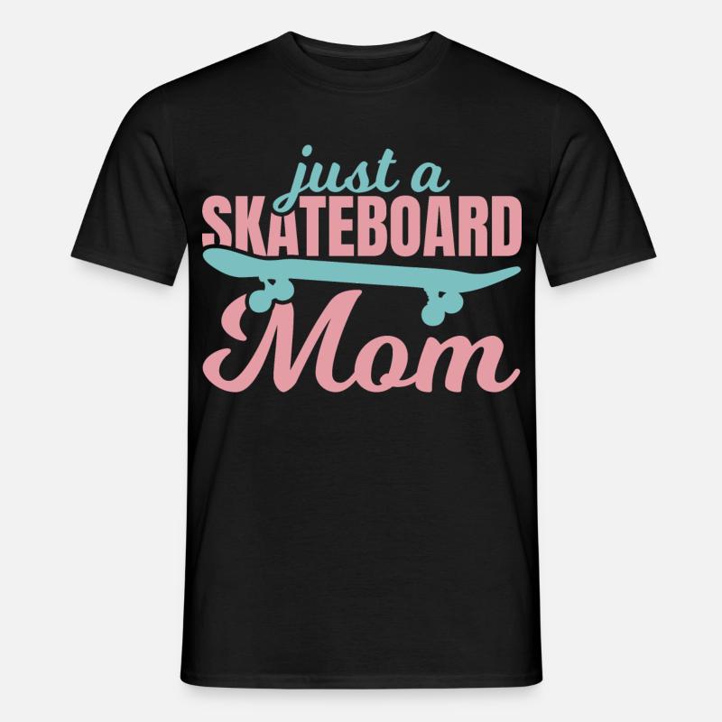 Skateboard Mutter - Männer T-Shirt - Schwarz