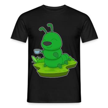 Tasse à café Caterpillar - T-shirt homme - noir - Devant - AI Model Male 178 light (178cm)