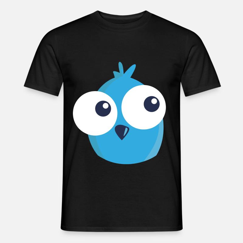 all tonight Eule - Männer T-Shirt - Schwarz