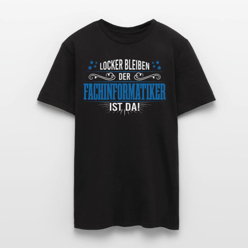 Fachinformatiker programmierer support admin Männer T-Shirt