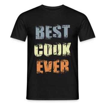 Meilleur Chef - T-shirt homme - noir - Devant - AI Model Male 178 light (178cm)