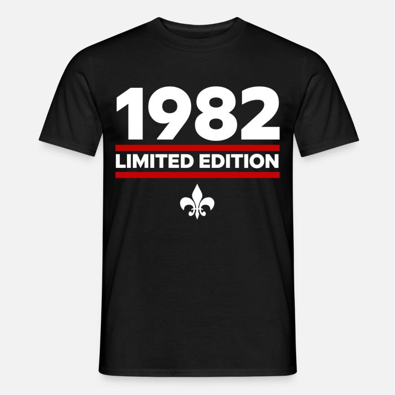 1982 Limited Edition - Men's T-Shirt - black