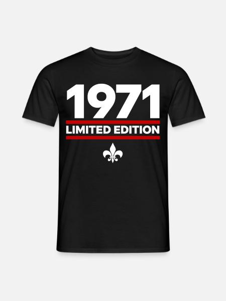 1971 Limited Edition - Men's T-Shirt - black