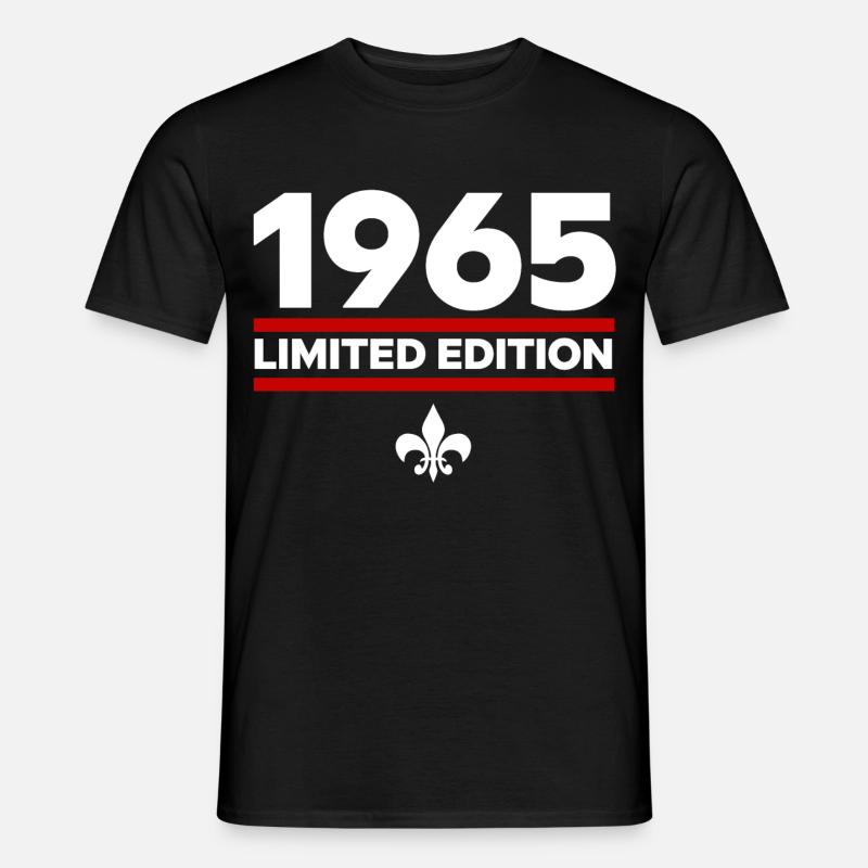 1965 Limited Edition - Männer T-Shirt - Schwarz