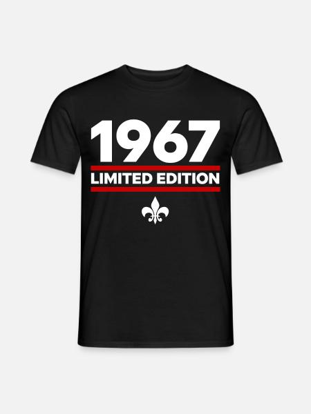 Édition limitée de 1967 - T-shirt homme - noir