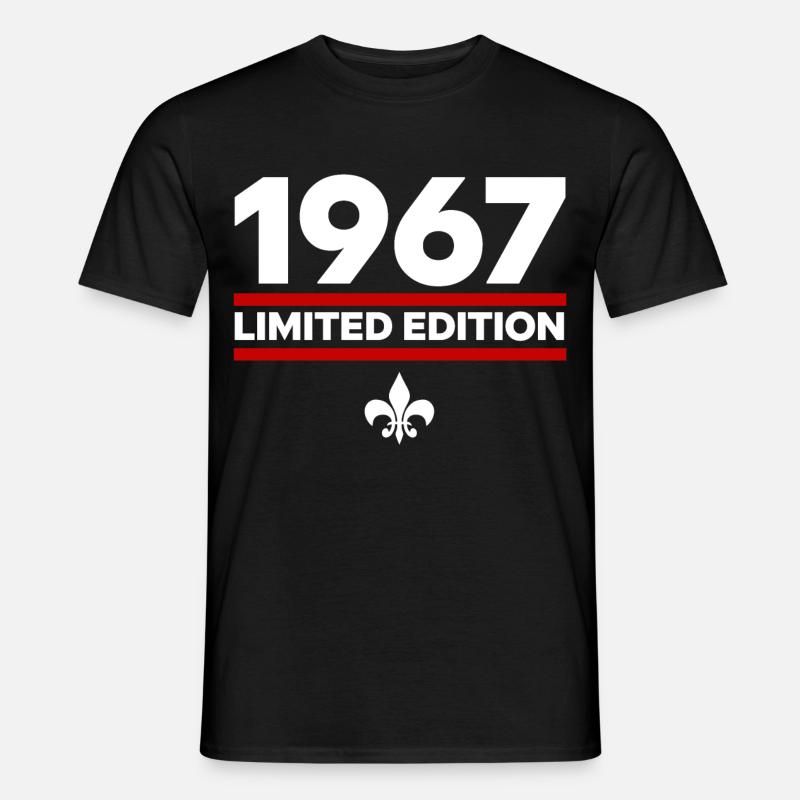 1967 Limited Edition - Männer T-Shirt - Schwarz