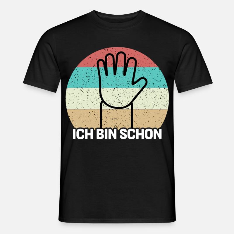 Ich Bin Schon 5 - Männer T-Shirt - Schwarz