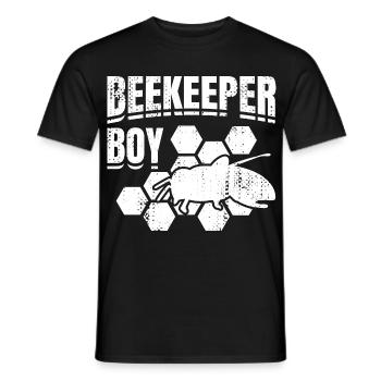 Apiculteur Jeune - T-shirt homme - noir - Devant - AI Model Male 178 light (178cm)