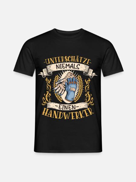 Handwerker Geschenk Vielseitig Lustig Beruf - Männer T-Shirt - Schwarz
