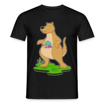 Känguru Ostern Ostereier - Männer T-Shirt - Schwarz - Vorne - AI Model Male 178 light (178cm)