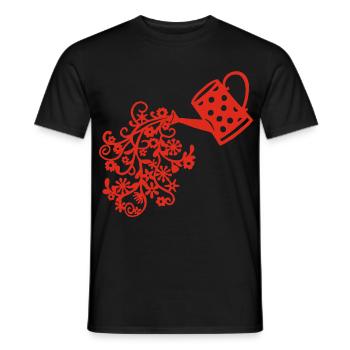 Die Rückkehr des Roten Frühlings - Männer T-Shirt - Schwarz - Vorne - AI Model Male 178 light (178cm)