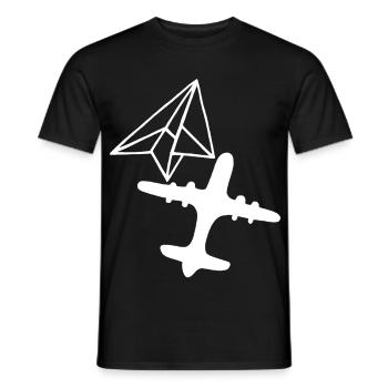 Rêve de grandeur (blanc) - T-shirt homme - noir - Devant - AI Model Male 178 light (178cm)