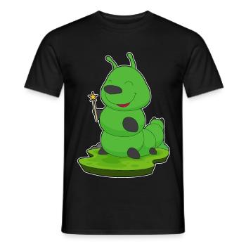 Baguette de magicien Caterpillar - T-shirt homme - noir - Devant - AI Model Male 178 light (178cm)
