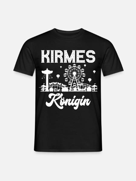 Kirmes Königin Jahrmarkt Rummel Volksfest - Männer T-Shirt - Schwarz