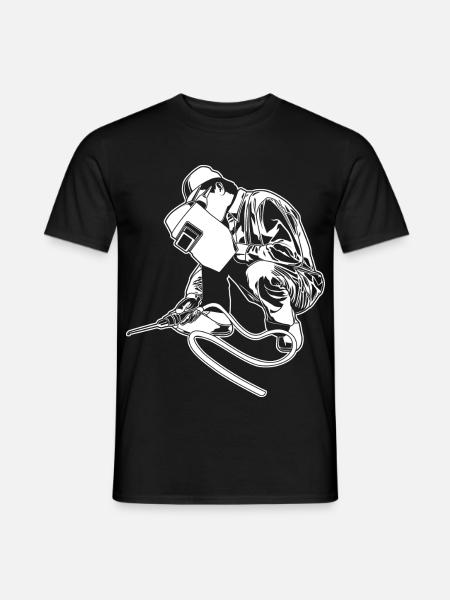 Soudeur - T-shirt homme - noir