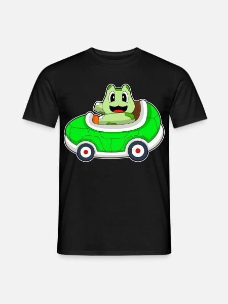 Turtle Car - Men's T-Shirt - black