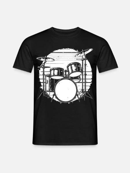 Percussion - T-shirt homme - noir