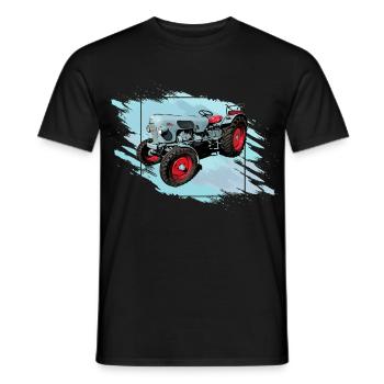 Le Tiger EM 235 - T-shirt homme - noir - Devant - AI Model Male 178 light (178cm)