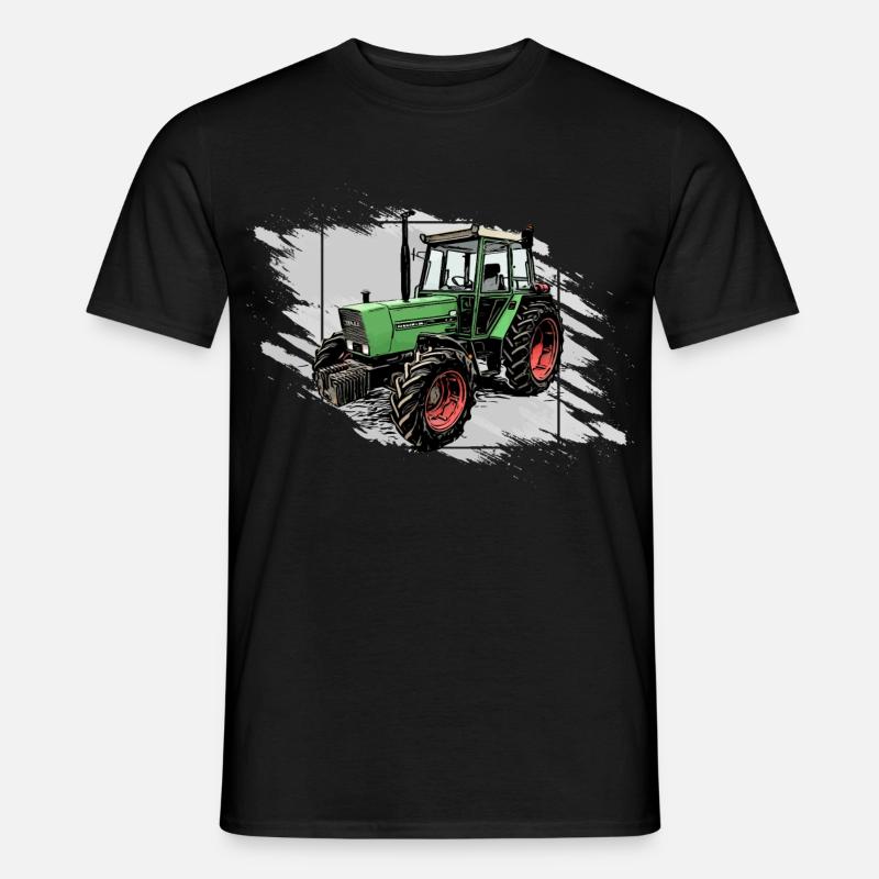 Traktor Farmer 306 - Männer T-Shirt - Schwarz