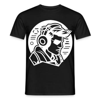 Amateurs de jeux vidéo - T-shirt homme - noir - Devant - AI Model Male 178 light (178cm)