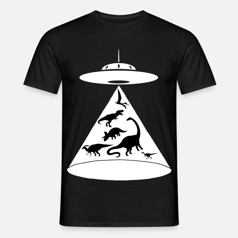 Rettung der Dinosaurier - Männer T-Shirt - Schwarz