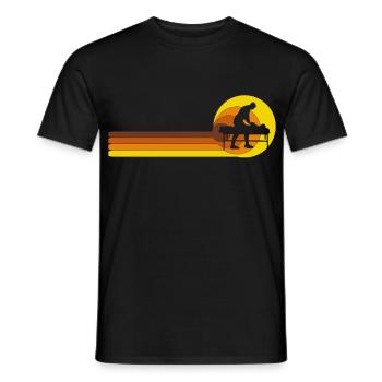 Physiotherapy Chiropractor Physio-masseur - Men's T-Shirt - black - Front - AI Model Male 178 light (178cm)