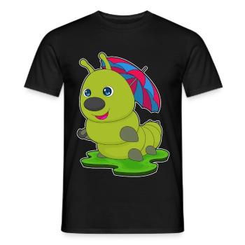 Parapluie Caterpillar - T-shirt homme - noir - Devant - AI Model Male 178 light (178cm)
