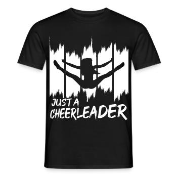 Une seule pom-pom girl - T-shirt homme - noir - Devant - AI Model Male 178 light (178cm)